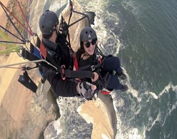 Paragliding in Paracas