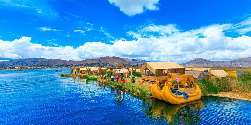 Floating islands titicaca