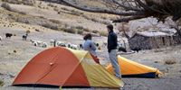Camping site in Cerro Negro