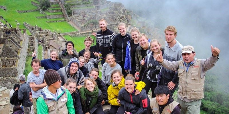 Machu Picchu Group Picture