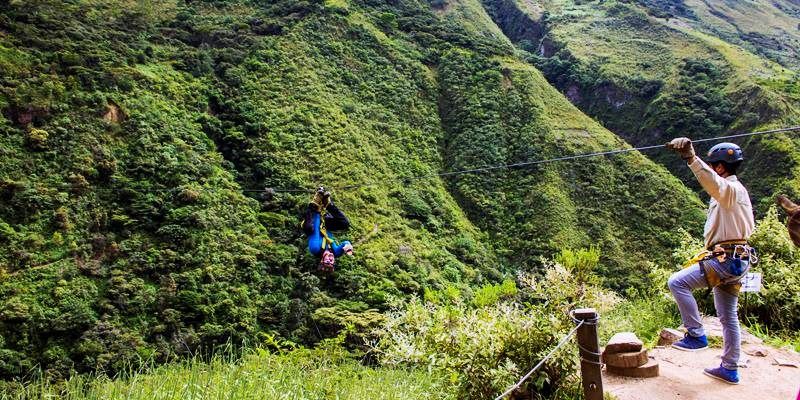 Zipline - Inca Jungle Trek