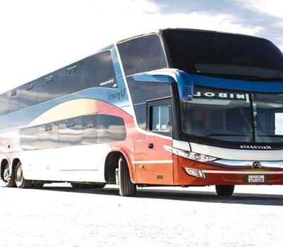 Bus from La Paz to Uyuni