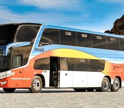 Bus from Uyuni to La Paz